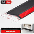 Window water blocking bar home window rain Flashing board aluminum alloy window edge waterproof Water Deflector sealing strip Quake Outer Window-45mm 1M