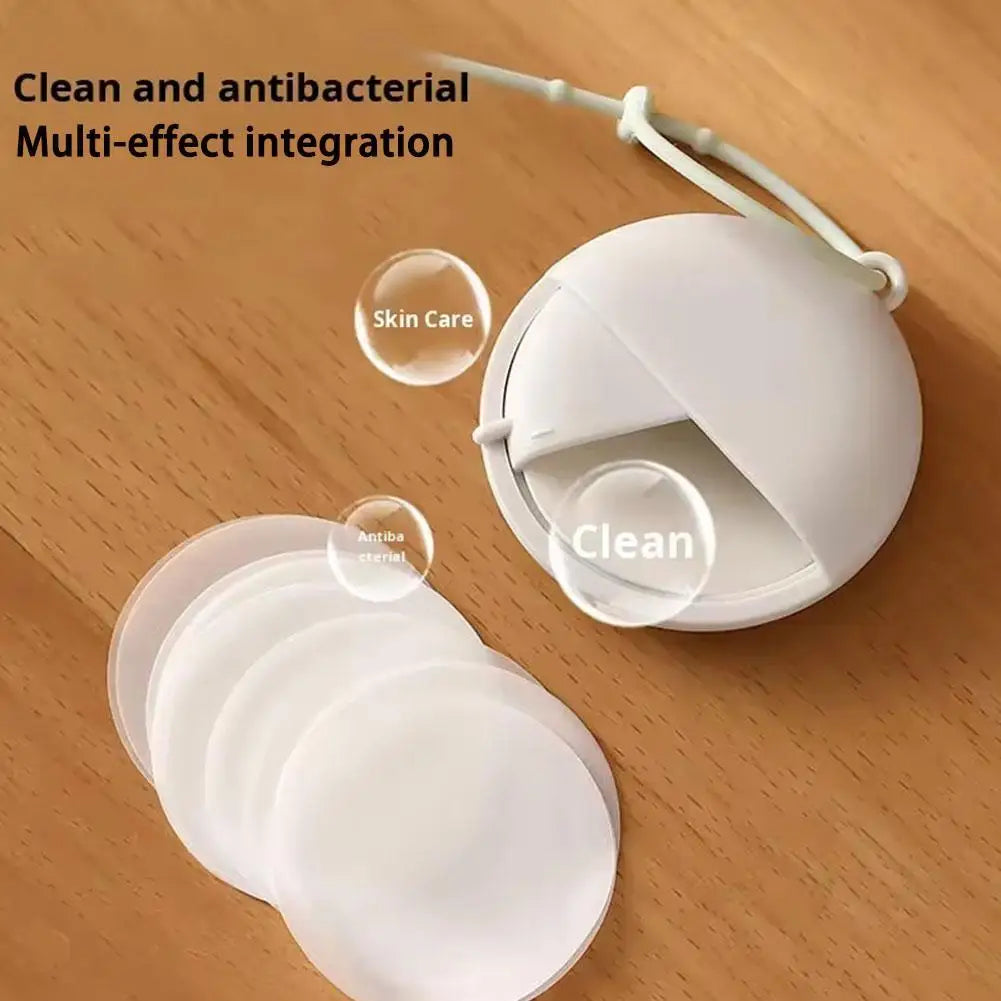 Outdoor Essentials 1 Box Roll Box Travel Mini Portable Soap Tablets Convenient Disposable Soap Paper Tool Quake