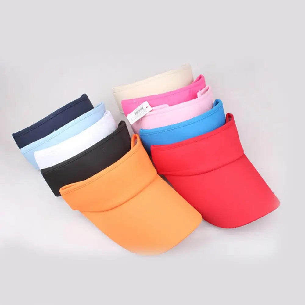 Women Tennis Golf Sun Visor Unisex Cap Hat Headband Quake