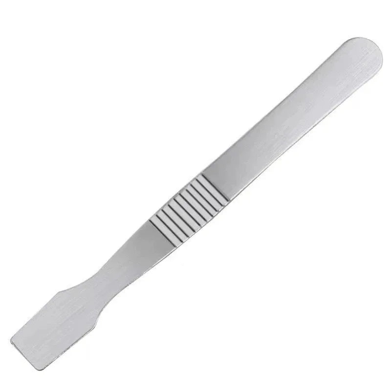 1pcs Memory Metal Tin Scraping Knife Solder Paste Mixing Knife Pry Opening Spudger for Mobile Phone Repair Tools Quake 1pcs