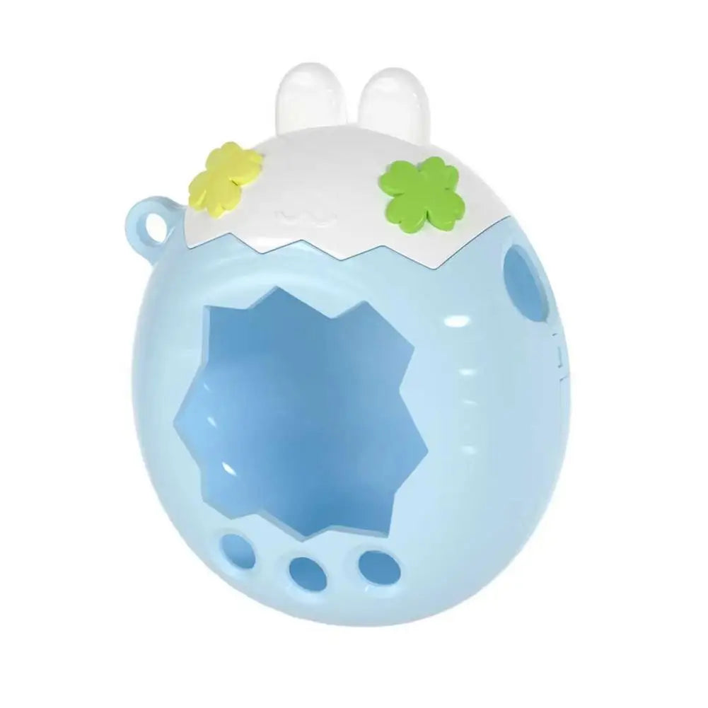 For Tamagotchi Paradise Case Flexible Silicone Splash Resistant Protective Shell Bunny Ears Flower Clover Cute Accessory Quake D