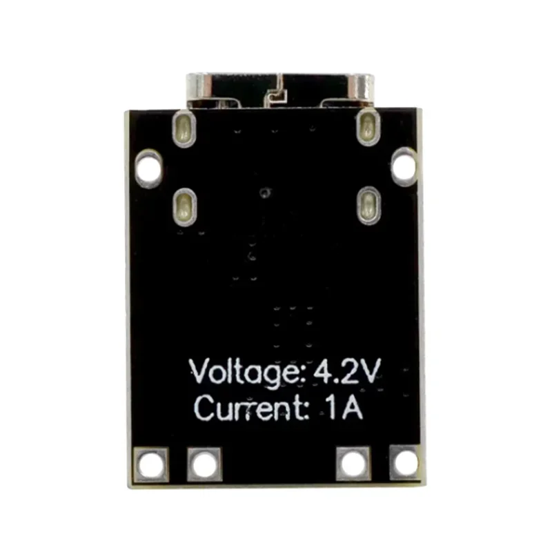 Type-C USB Ultra-Small Lithium Battery Charging Panel 1A Ternary Lithium Battery 3.7V 4.2V Charger Module With Protection Board Quake