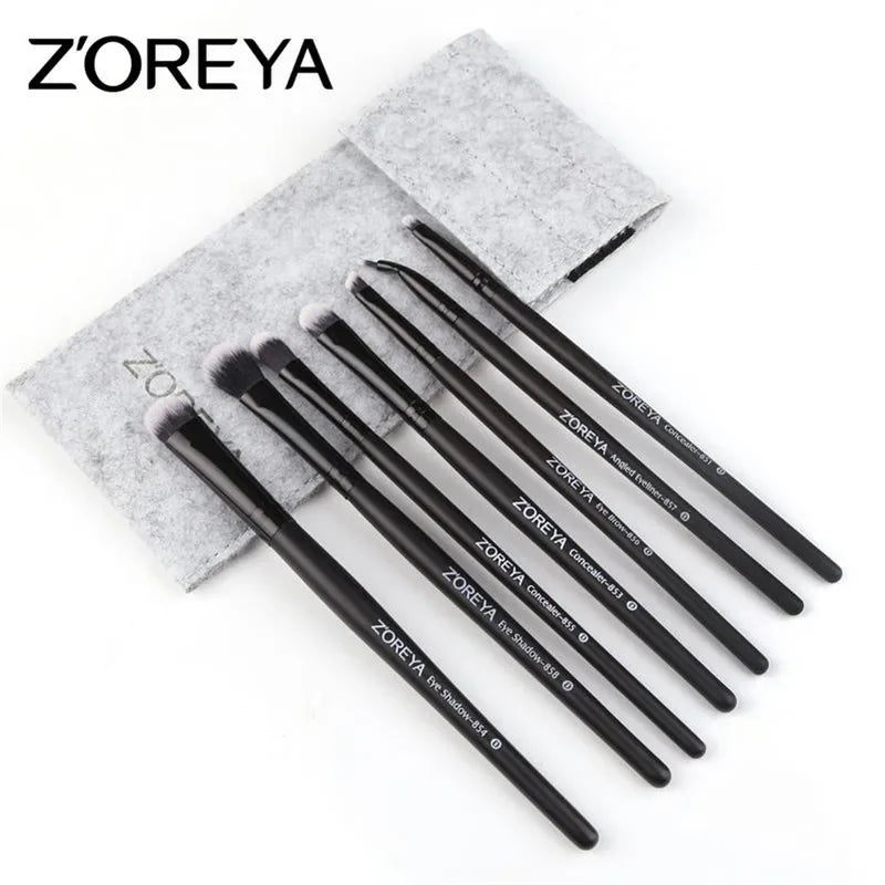New 3/9/15pcs Professional Makeup Brush Set With Bag Powder Eyeshadow Brush Brochas Maquillaje Cosmetics Tool Quake
