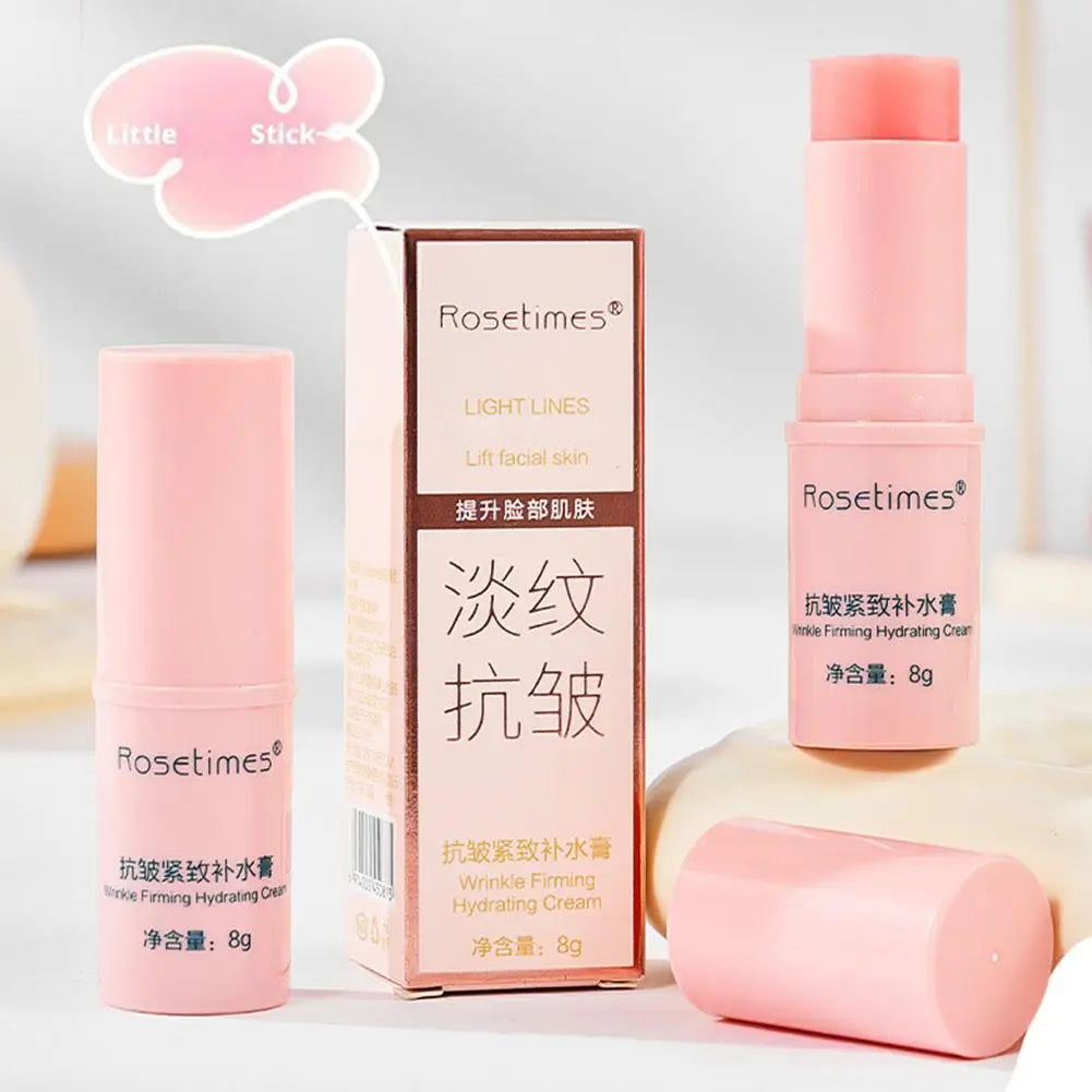 KAHI Moisturizing Wrinkle Bounce Multi Balm Stick Facial Collagen Cream Improve fine lines on neck and eyes, Quake