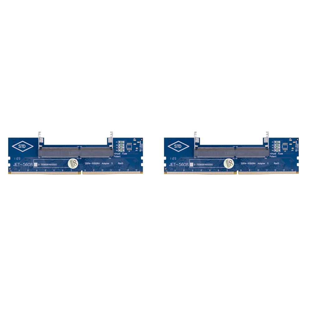 Laptop To Desktop SO-DIMM To PC DIMM Card DDR3 DDR4 DDR5 Memory RAM Memory Adapter Quake 2PCS DDR4