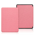 Funda Protective Shell E-Reader Sleeve Smart Cover 6 Inch PU Leather Folio Case For Kindle 11th Generation (2022 Release) Quake Pink
