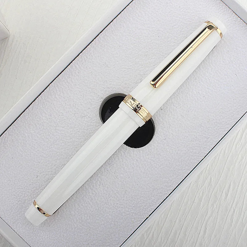 Jinhao 82 Porcelain White Fashion Colour Business Office Student School Stationery Supplies Fine Nib Fountain Pen New Quake