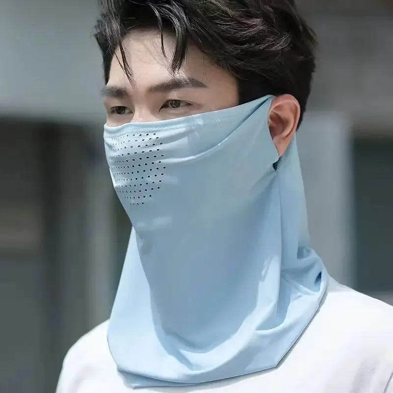 1pc UV Protection Scarf Face Mask for Women - Versatile for Driving, Fishing, and Mountaineering - Sun Protection Quake 01