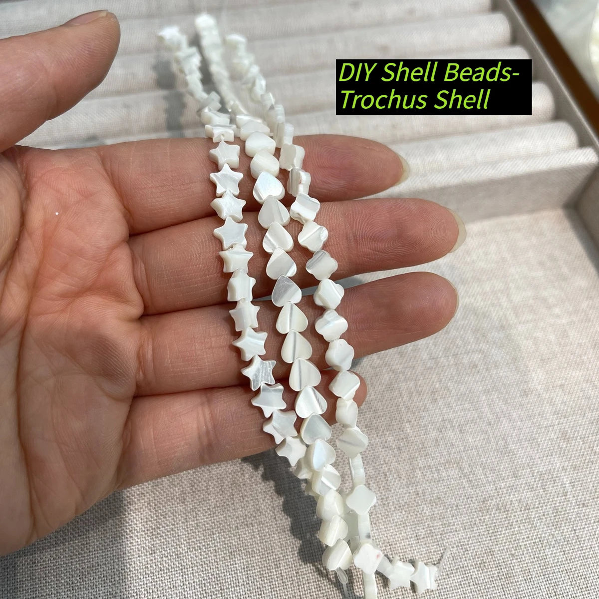 DIY Shell Isolation Beads Trochus Shell Gloss Beads For Jewelry Making DIY Necklace Bracelet Earrings Accessory Quake