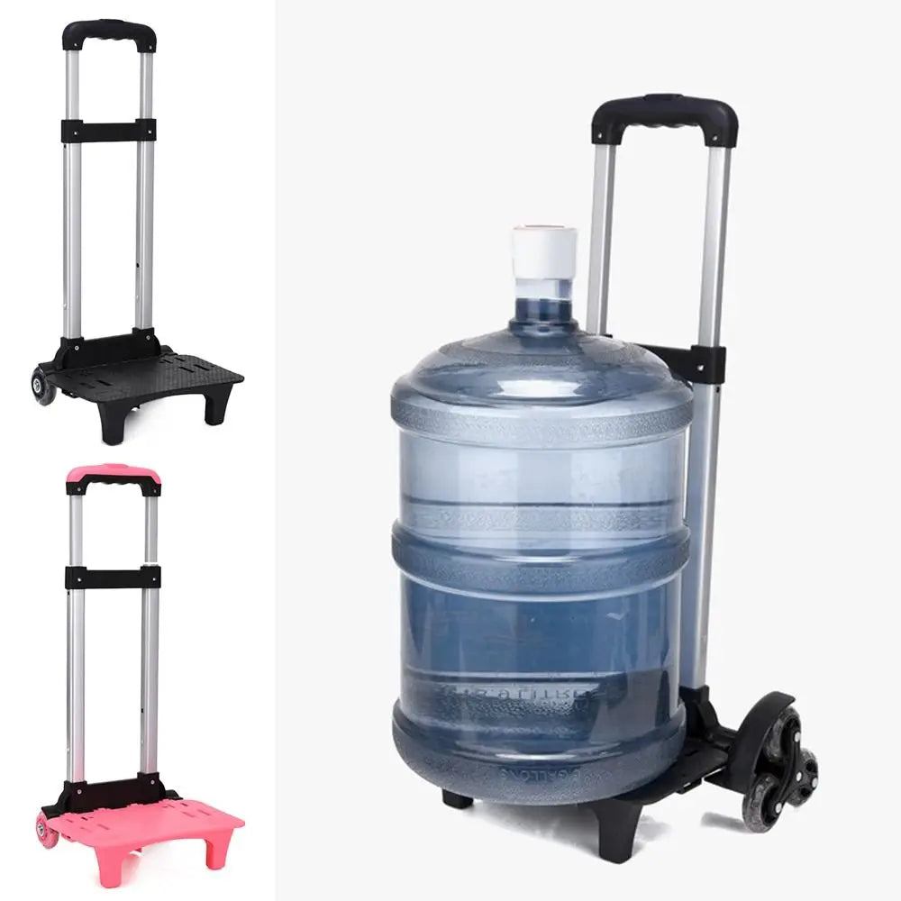 Foldable Durablel Luggage Travel Hand Cart Pet Bag Student Backpack Pullling Rod Carrier Trolley Rack Quake