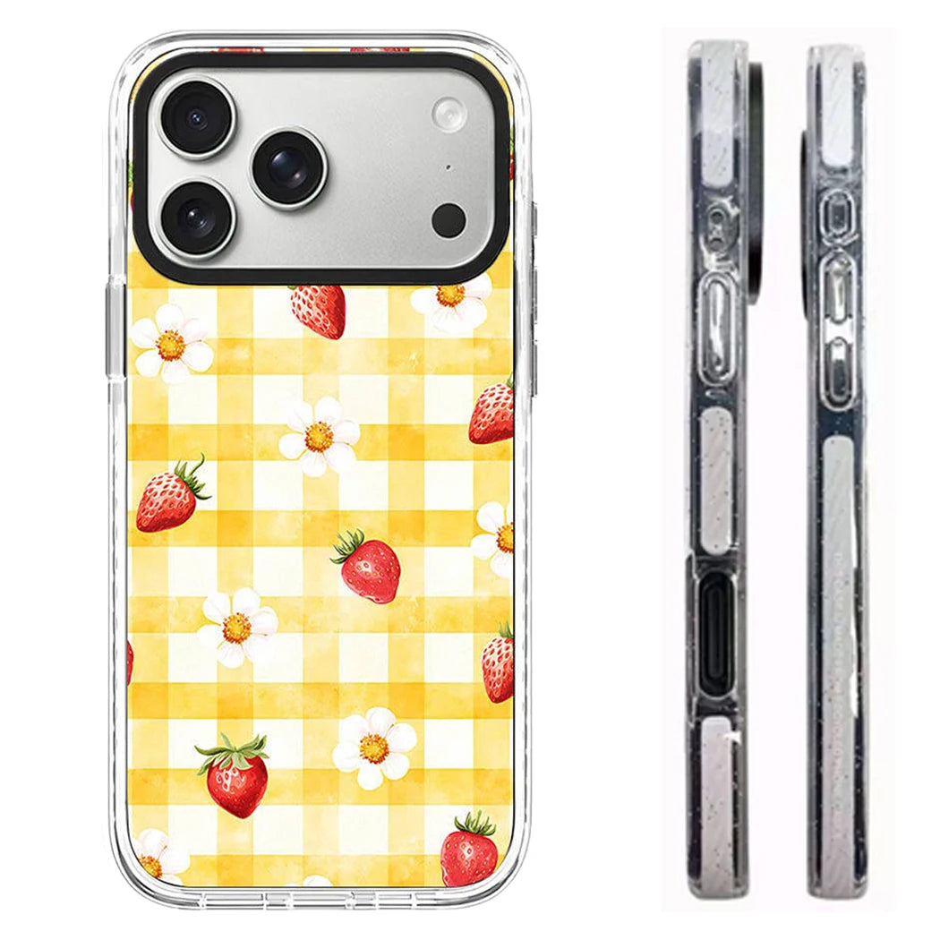 6090129 White Border Magnetic Case: Compatible with IPhone 18 17 16 15 14 Pro Max 18Pro Quake