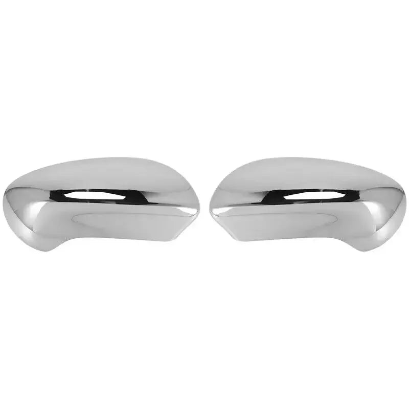 For Nissan Qashqai 2007-2013 Car Sticker Rearview Side Mirror Cover Wing Cap Exterior Door Rear View Case Trim Housing Silver Quake