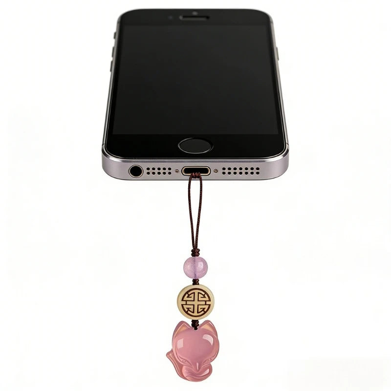 1pc Creative cute and exquisite female phone chain pendant suitable for various phone decorations accessories Quake