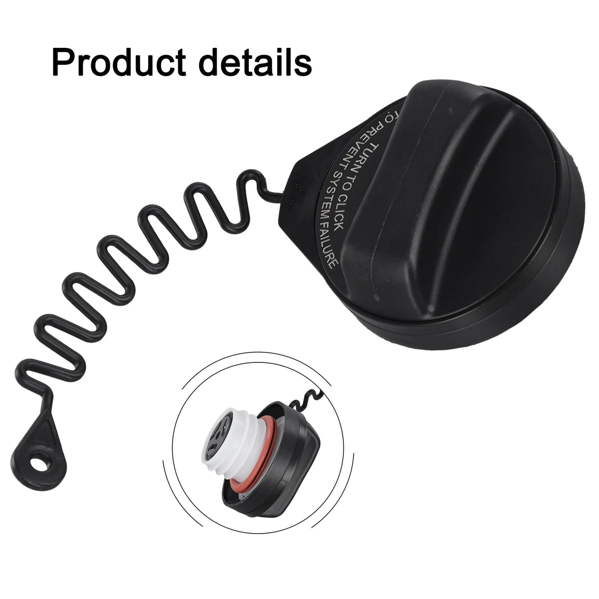 Fuel Tank Gas Cap Filler 31392044 Compatible with For Volvo For S60 S80 V70 For XC90 XC60 XC70 for Direct Replacement Quake A