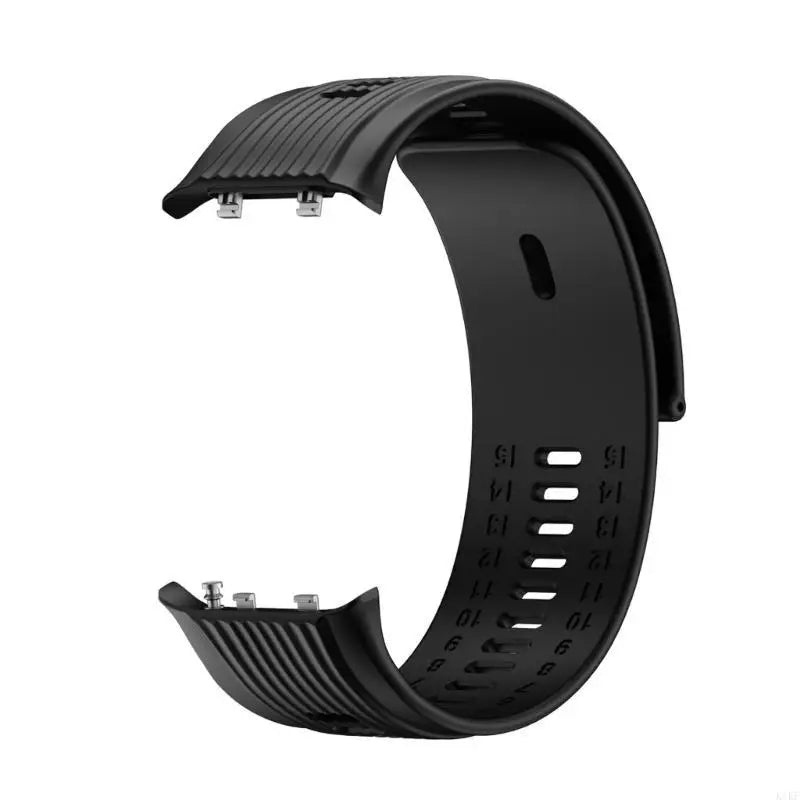 Silicone Wriststrap Replacement Quick Release Bracelet Watch Silicone Band Breathable Belt Strap for Watch K1KF Quake Black China Mainland