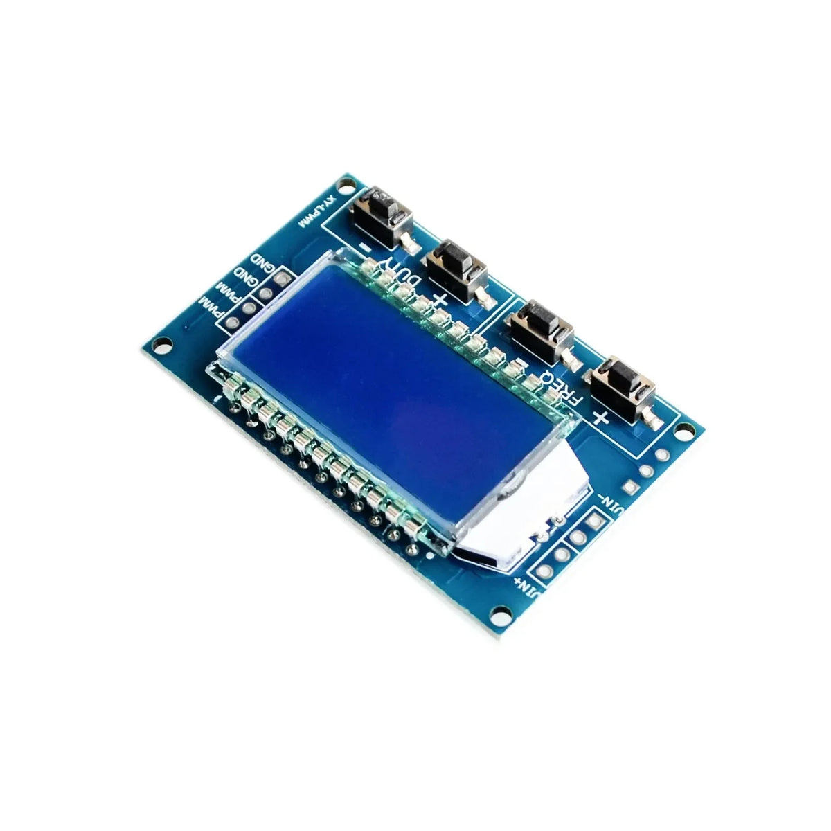 1Hz-150Khz Signal Generator PWM Board Module Pulse Frequency Duty Cycle Adjustable Module LCD Display 3.3V-30V 1Hz - 150Khz Quake