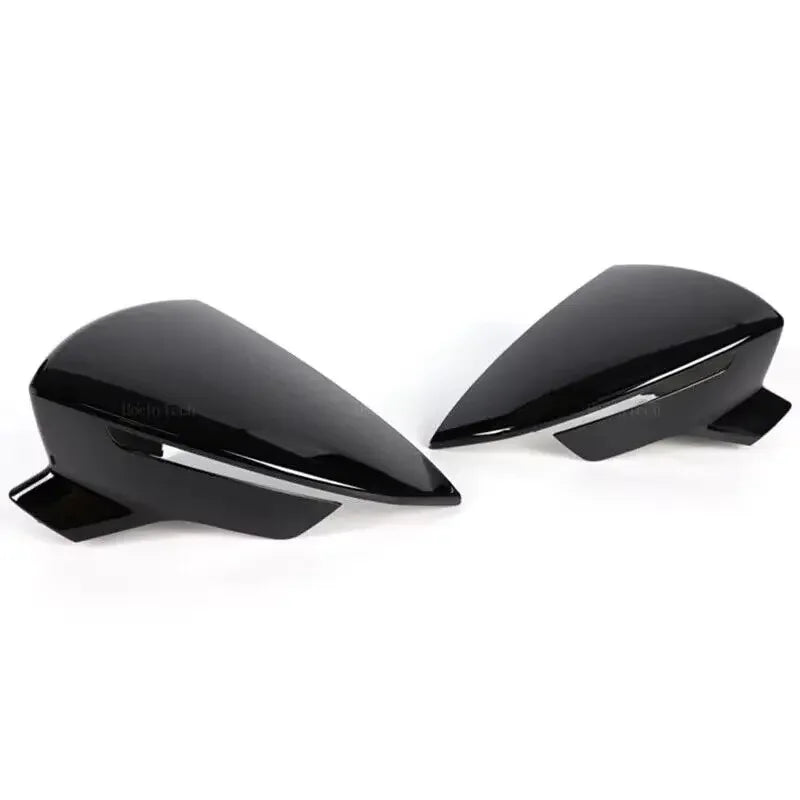 For SEAT LEON MK3 5F 2012-2020 IBIZA MK5 2017-2023 Replace Rearview Side Mirror Cover Wing Cap Exterior Door Rear View Case Trim Quake