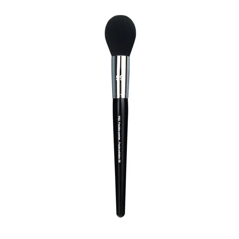 Big Size PRO Precision Powder Brush S59 Flame Shape Blush Compact Powder Makeup Brush Beauty Collection Quake