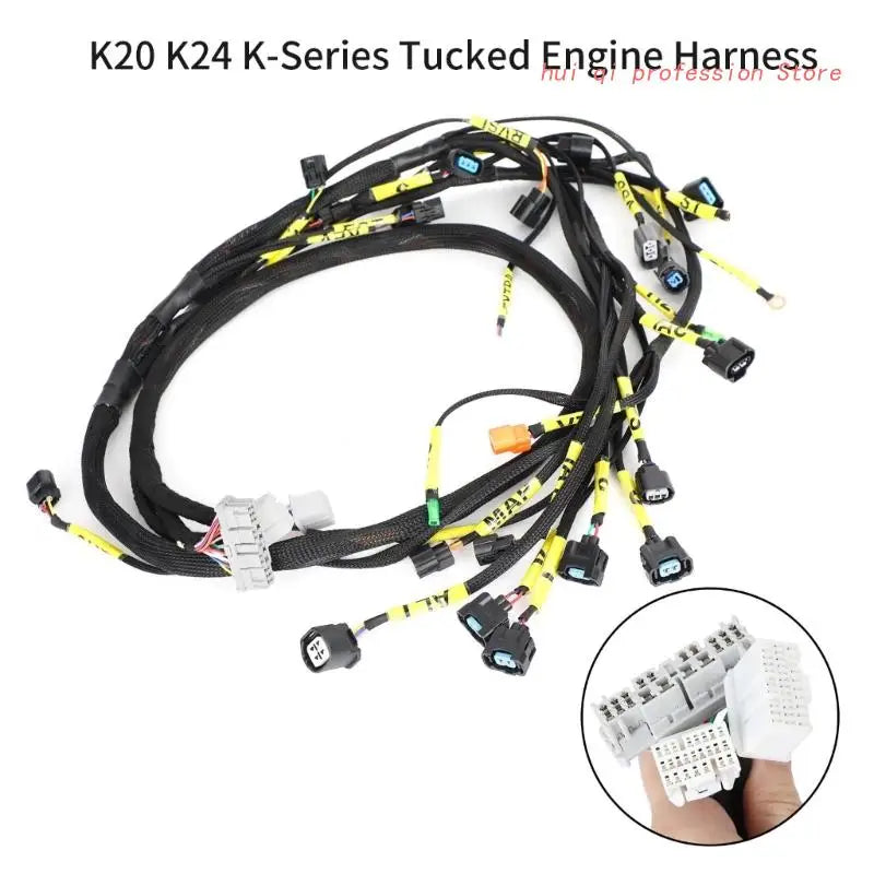 Suitable for K-Swap K20-K24 K-Series EK-EG EP3 2001-2005 Engine Conversion Harness Flexible Swap-Conversion Wiring Quake