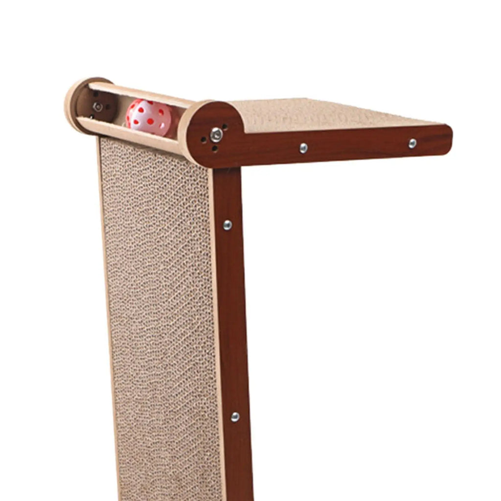 Vertical Standing Cat Scratching Board Interactive Play Cat Lounge Bed Cat Scratcher Grinding Claw Quake