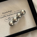 New Big Pearls Spring Clip Ponytail Hairpin for Women Elegant Temperament Hair Styling Barrettes Lady Hair Accessories Hairgrip Quake gy