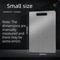 Double Sided Stainless Steel Chopping Board Kitchen Cutting Board,Thickened Dough and Food Prep Board Household Quake S