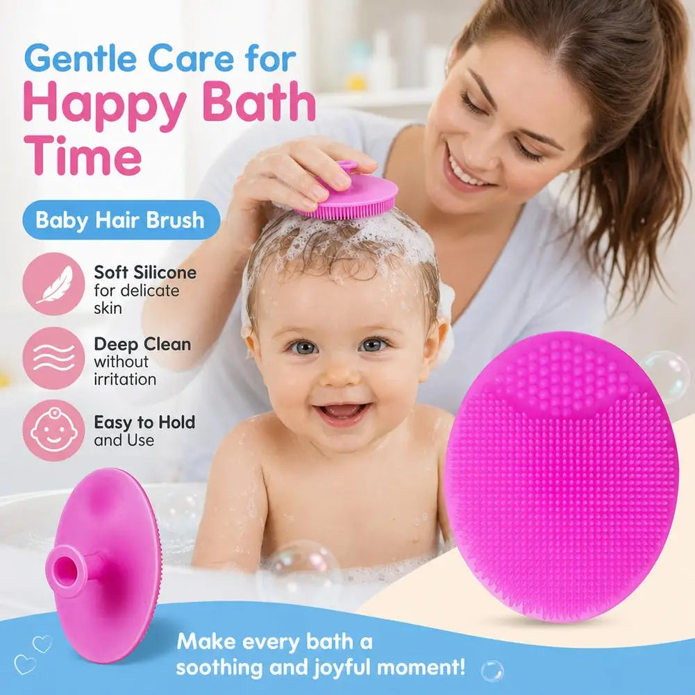 Silicone Cleaning Brush Gel Washing Pad Exfoliating Blackhead Remover Facial Deep Cleansing Face Care Brushes Baby Bath Massager Quake