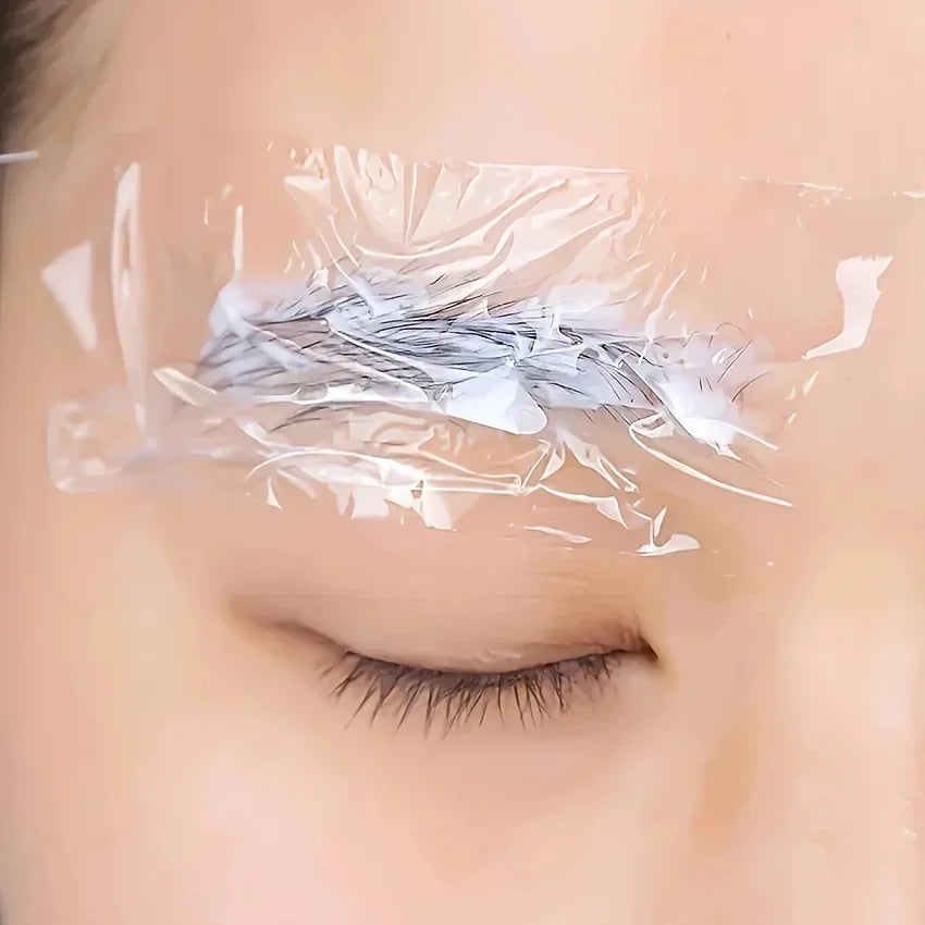 vvocci Disposable Microblading & Tattoo Cling Film Wrap – Clear Protective Cover for Eyebrows & Lips (1 Roll) Quake