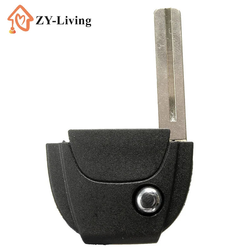 1Pcs Remote Case Flip Key Head Part with Uncut For S60 S80 V70 XC70 XC90 Quake