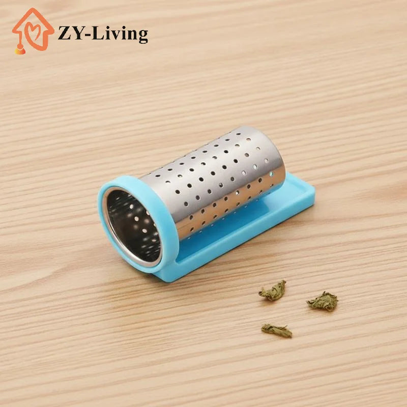 Tea Infusers Strainers Sieve Stainless Steel Infusers Teaware Tea Leaf Filter Diffuser Infusor For Daily Loose Leaf Tea Brewing Quake