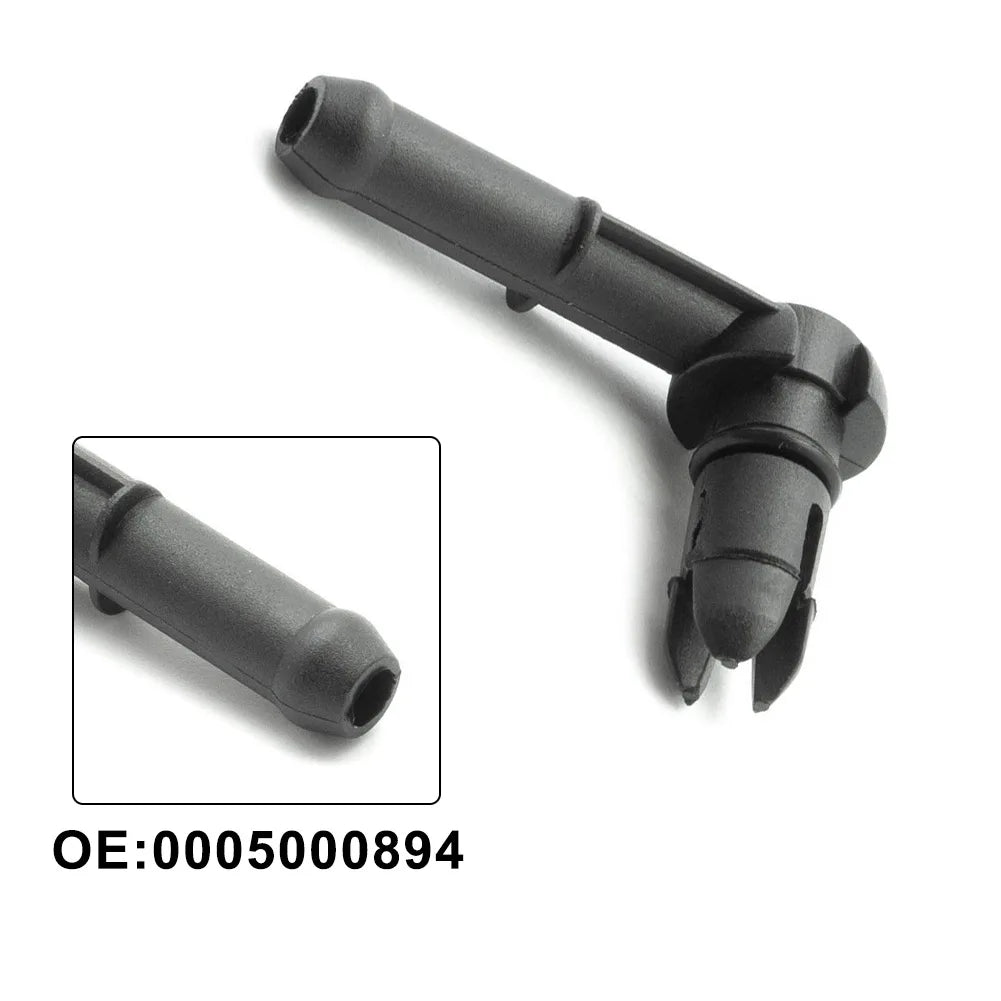 Black Plastic Radiator Fitting Flange For Mercedes E-Klasse W124 W126 R107 R129 Engine Cooling System Repair Part 0005000894 Quake