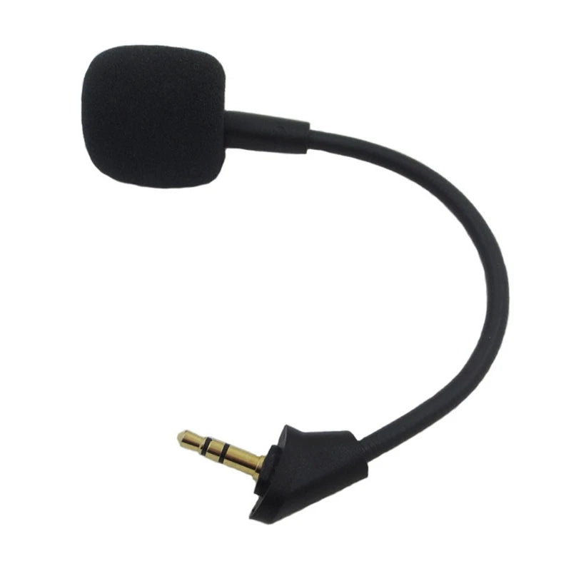 Replacement Mic for Hyper X Cloud for Alpha/Hyper X Cloud for Alpha S Gaming Headset 3.5mm Detachable Microphone K1KF Quake
