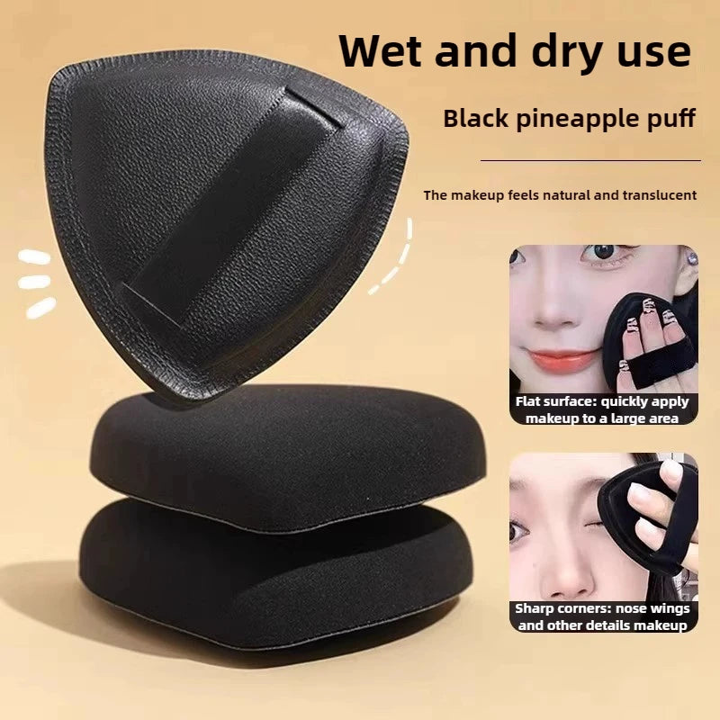 Ultra Thin Foundation Brush Makeup Mixing Palette with Spatula Flat Face Contour Brush Cosmetic Puff Blender Beauty Makeup Tools Quake
