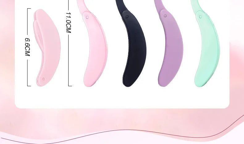 Small Foldable Eyelash Comb Eyelash Curler Lash Separator Cosmetics Lashes Accessories Makeup Tools Eyebrow Comb Eyelash Curler Quake