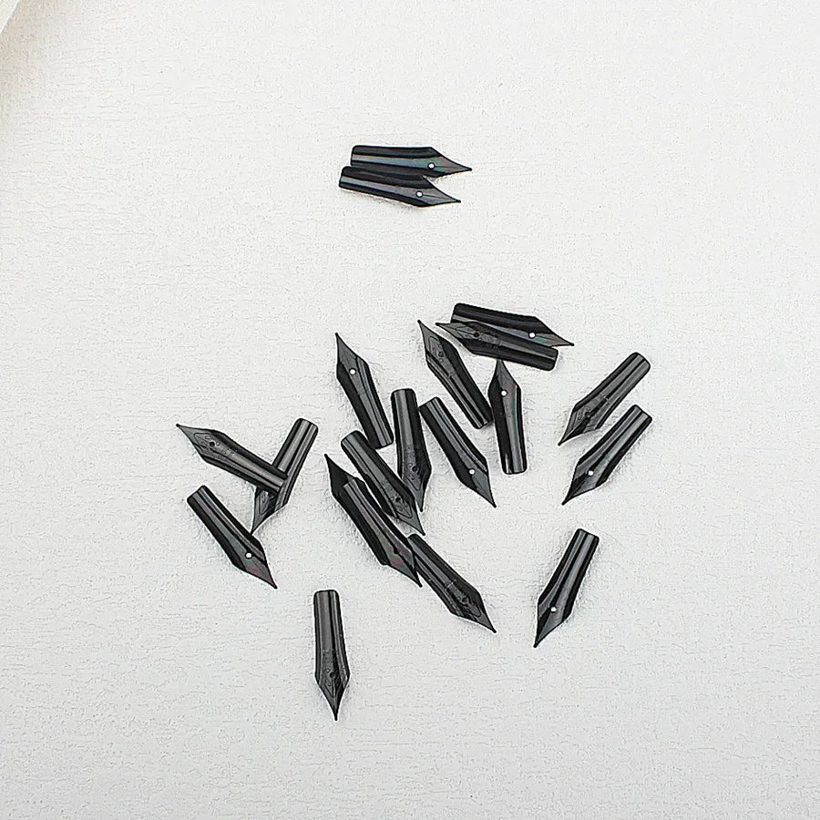 Black Forest Nib Can Be Used JinHao 82 26mm Yong Sheng Fountain Pen Universal Replace M, 0.38mm, EF Tip Nib Quake