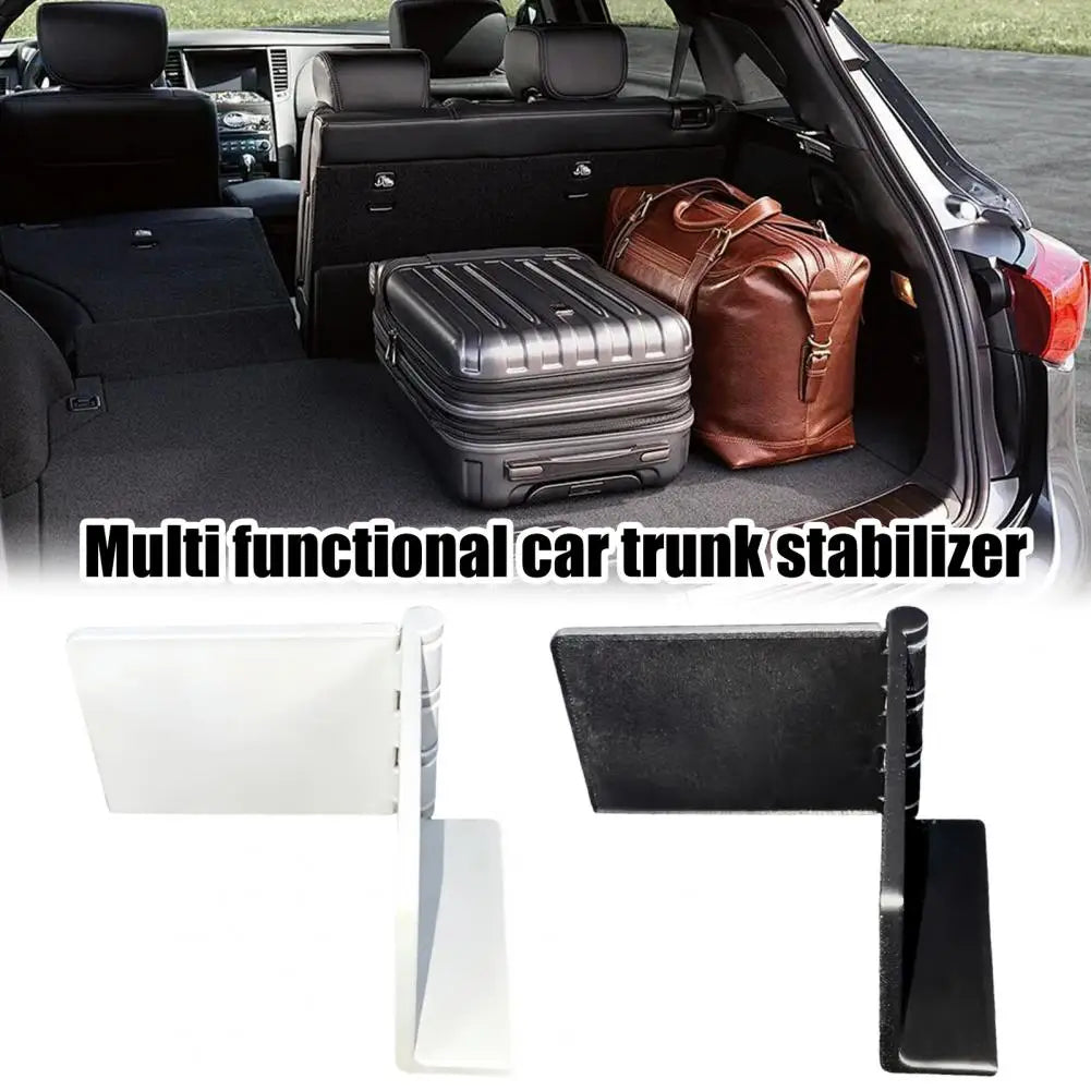 Car Trunk Cargo Organizer Block, Adjustable Automotive Cargo Dividers, Anti-Slip Trunk Stabilizers for SUV Sedan Truck Quake