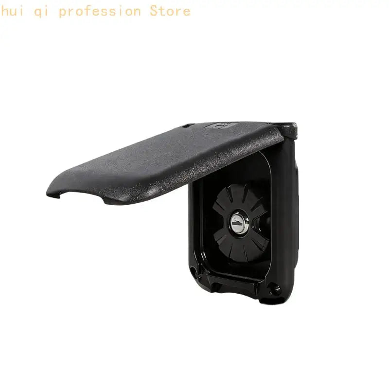 Water Fill Port with Hinged Cover and Keyed Cap for Motorhome Use H8WE Quake Black CN