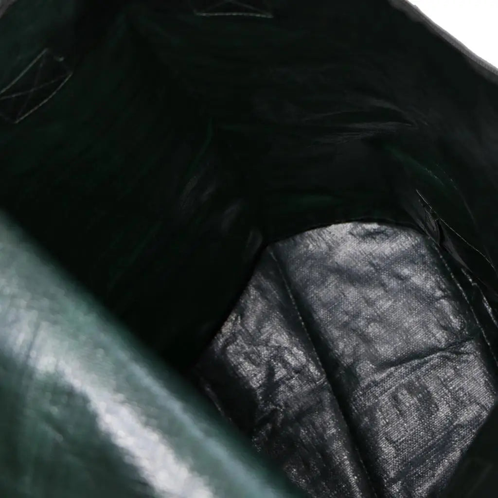 Composter Bin Bag Green Plastic with Double Handles and Top Vent for Home Garden Recycling Waste Quake Default Title