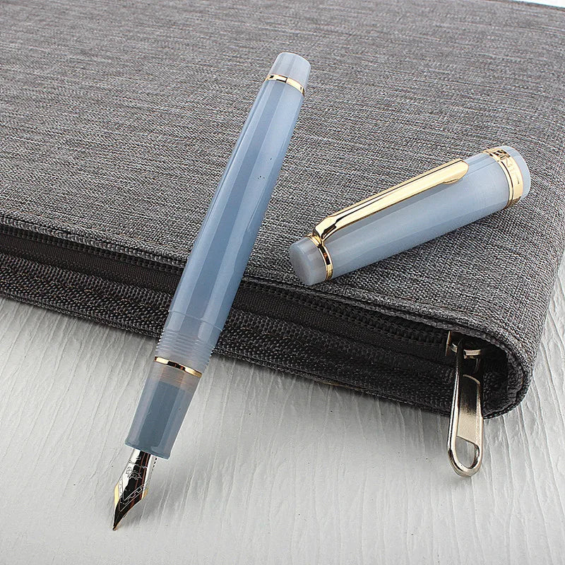 Jinhao 82 Porcelain White Fashion Colour Business Office Student School Stationery Supplies Fine Nib Fountain Pen New Quake 82-3 Fine 0.5mm