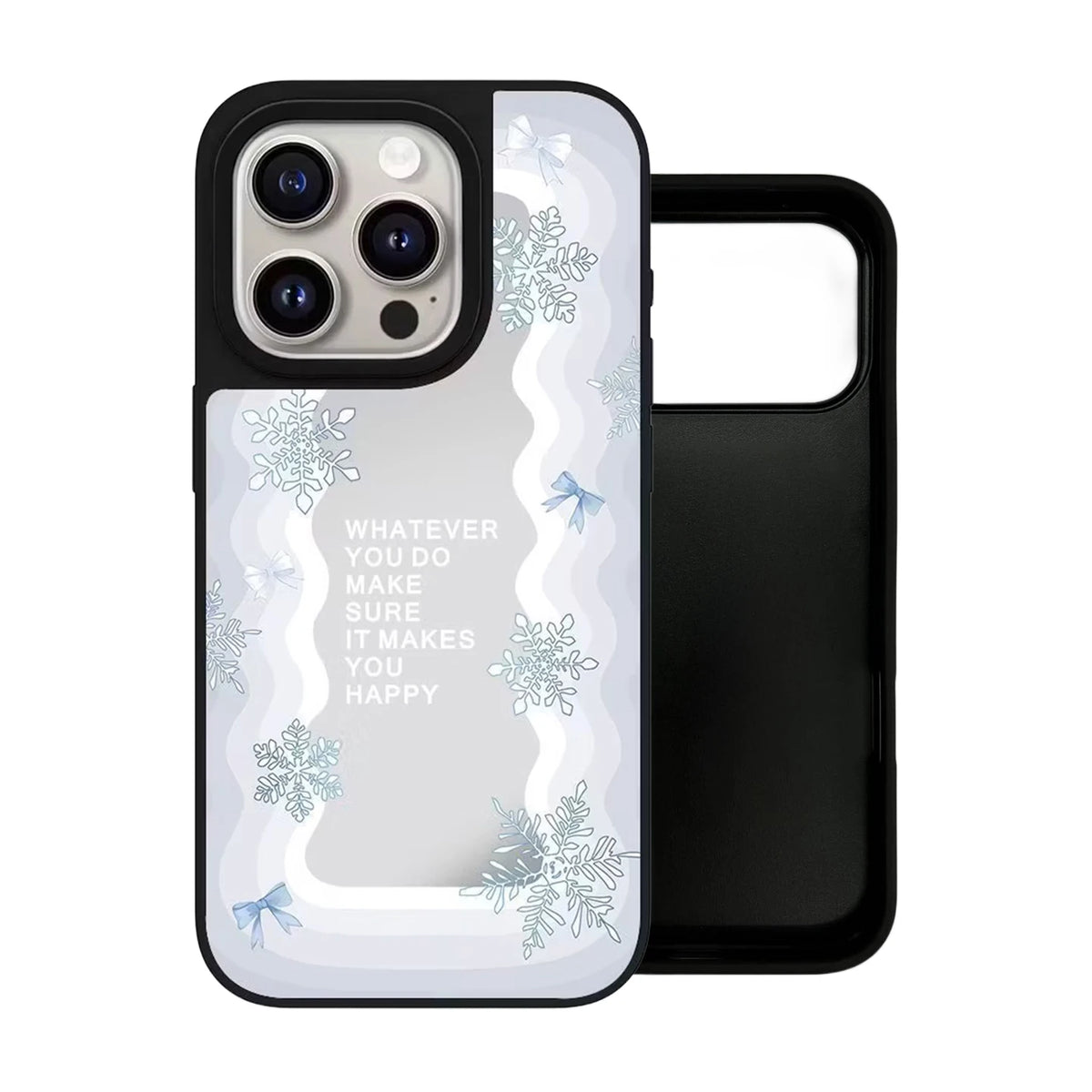 608312 Mirror Surface Magnetic Phone Case Cover for IPhone 13 14 15 16 17 18 Pro Max Case Cartoon Quake