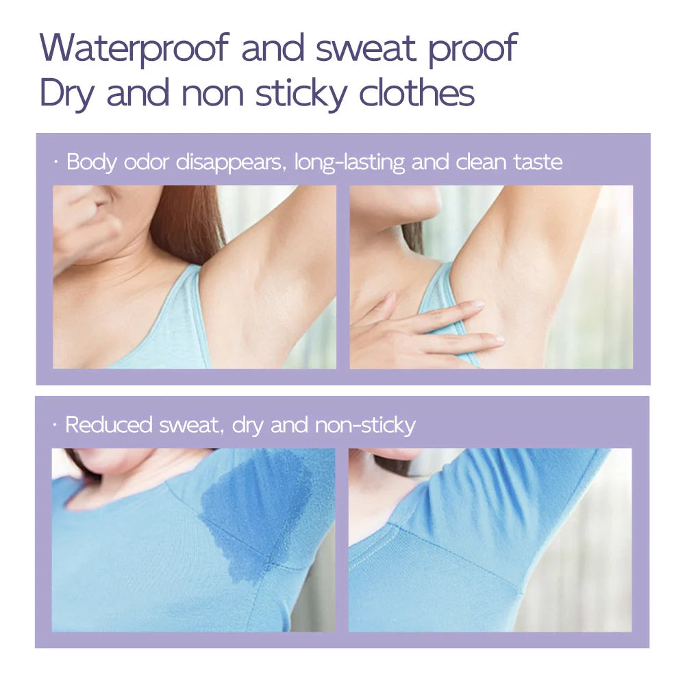 Body Odor Remove Cream Underarm Bad Smell Sweating Removal Armpit Refreshing Antiperspirant Lasting Aroma Deodorant Body Care Quake