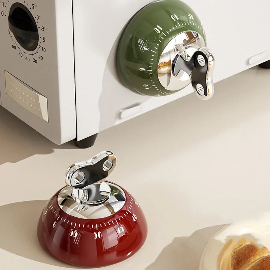 Digital Kitchen Timer Mechanical Spring Operated Timer for Cooking And Baking Quake