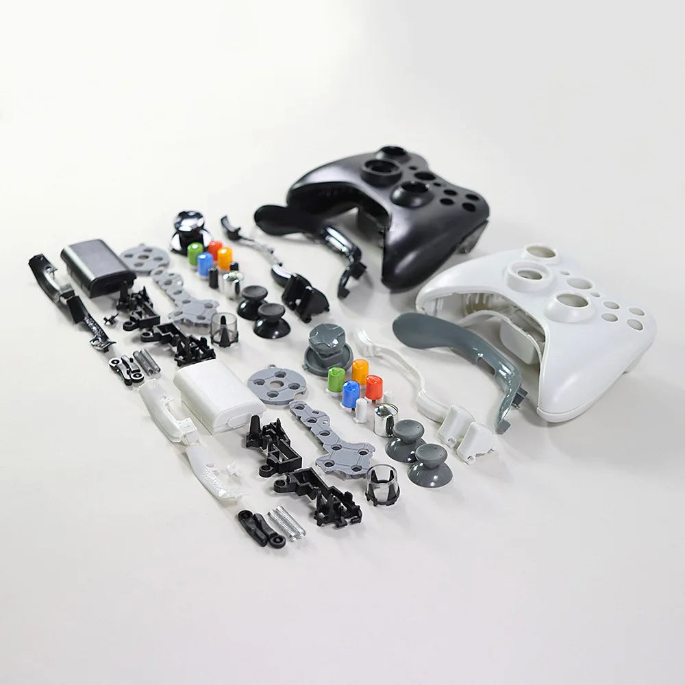 For Xbox 360 Wireless Controller Full Shell Cover Buttons Mod Replacement Quake