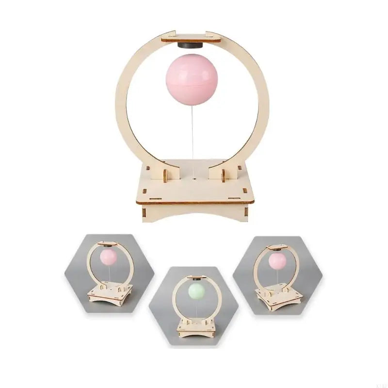 Wooden Levitation Ball Model Set With Instructions Easy Assembly Educational Science Toy For Kids Learning K1KF Quake