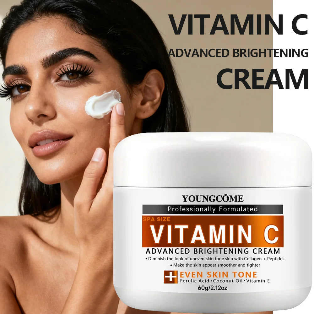 Vitamin C Face Cream Firming Moisturizing Brightening Hydrating Facial Cream Day Creams Beauty Face Skin Care Quake