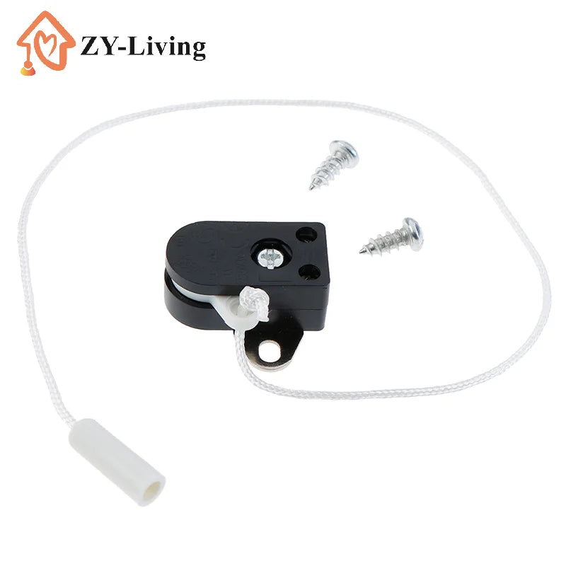 1Pc Cord Switch Pull Switch Furniture Lighting Control 2 Hole Plate 2A 250V For Wall Lamp Bedside Lamp Pull Control Rope Switch Quake