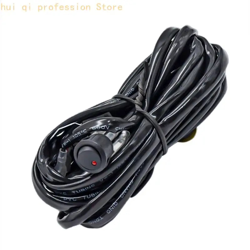 ATV Motorcycle Cable Wire Harness Switch LED Lamp Spotlights Headlamp On-Off Compatible For Car Boat Truck H8WE Quake