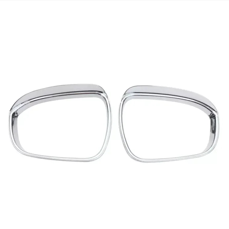 For Mitsubishi Outlander 2022-2024 2x Car Sticker ABS Exterior Side Mirror Rain Eyebrow Frame Trim Decorative Accessories Parts Quake Chrome