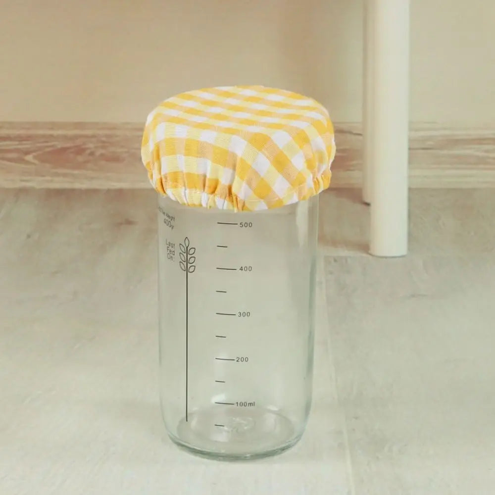 1PC Cotton Cloth Fermentation Bottle Cover Portable Reusable Fermentation Cheese Fabric Lids Multifunction Dust Cover Quake