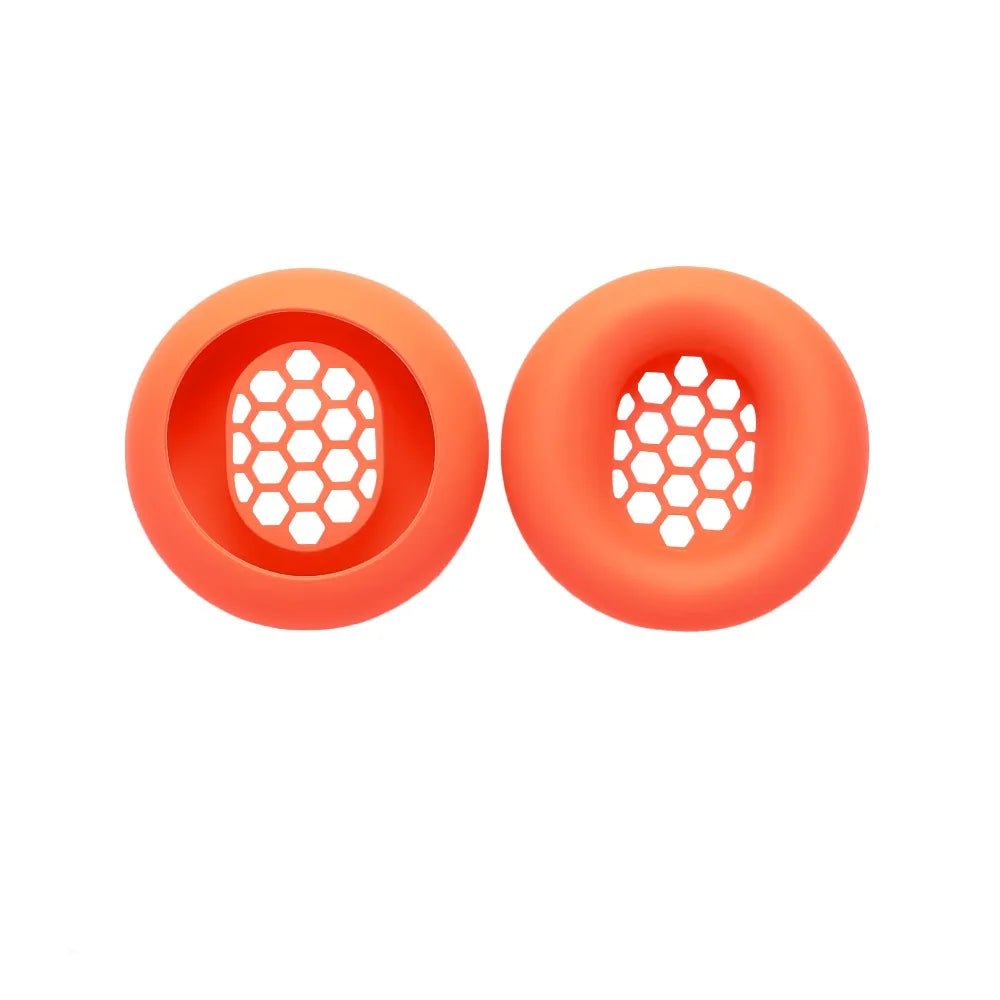 Silicone Ear Pads Cushion Cover Replacement Dustproof Headband Anti-Scratch for CMF by NOTHING Headphone Pro Quake Orange Ear Cap